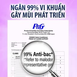 Thumbnail Nước Xả Vải DOWNY Tinh Dầu Thiên Nhiên/ Nước Hoa Cao Cấp/ Chống Khuẩn Nhiều Mùi Hương Túi 2.3L-2.6L 3