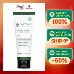 Thumbnail Sữa rửa mặt da dầu mụn Caryophy Portulaca Cleansing Foam Hàn Quốc ngừa mụn kiềm dầu sạch sâu 150ml 1
