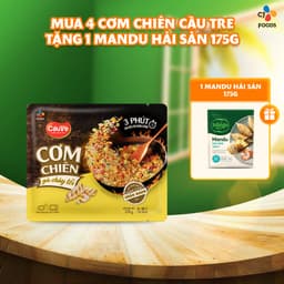 Thumbnail Combo 4 cơm chiên Cầu Tre 210g x 4 (Hải sản, Dưa bò, Gà cháy tỏi, Kim chi xúc xích) 4