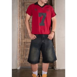 Thumbnail Quần short Lửng jean nam OWEN phom rộng CAPMAN CLUB, quần lửng trẻ trung thoải mái 1