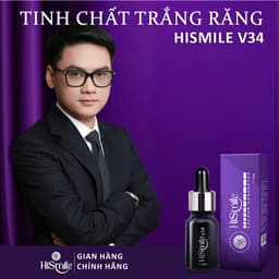 Thumbnail TRỊNH DUY x HISMILE, Tinh chất trắng răng cao cấp HiSmile V34 - 10ml, Mua 2 lọ tặng 1 lọ 3