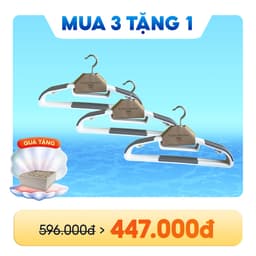 Thumbnail Bộ 10 móc áo | JYSK Tonni | nhựa màu xám trắng | 41.5x23x0.6 cm 1