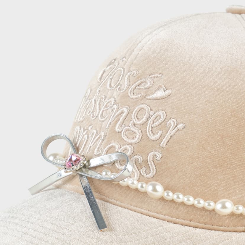 Ảnh DEAR JOSÉ - Nón lưỡi trai thêu nổi đính nơ Passenger Princess be 3