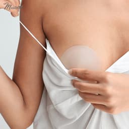 Thumbnail Miếng Dán Ngực Mustoto Nhũ Hoa Đầu Ti Mỏng Màu Da Size 8cm (PK26) 2