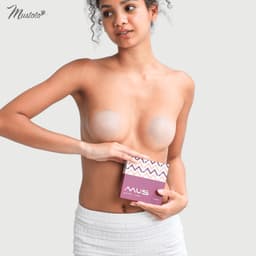 Thumbnail Miếng Dán Ngực Mustoto Nhũ Hoa Đầu Ti Mỏng Màu Da Size 8cm (PK26) 3