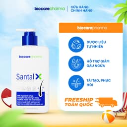 Thumbnail Dầu gội sạch gàu cho da đầu gàu nấm ngứa SANTAL X Biocarepharma 250ml. 1