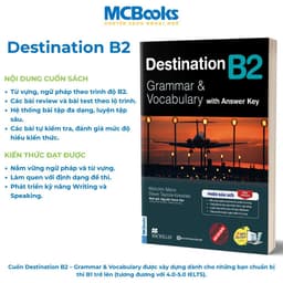 Thumbnail Sách - Trọn Bộ Giáo Trình Tiếng Anh Destination Grammar & Vocabulary B1, B2, C1&C2 - MCBooks 4