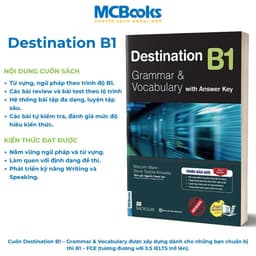 Thumbnail Sách - Trọn Bộ Giáo Trình Tiếng Anh Destination Grammar & Vocabulary B1, B2, C1&C2 - MCBooks 3