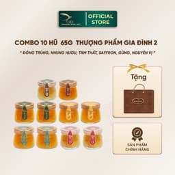 Thumbnail Combo 10 Hũ Yến Chưng Thượng Phẩm 10G Yến Sẵn Không Kèm Hộp 6 Vị Cici Thượng Đỉnh Yến 65G Yến Gia Đình 2