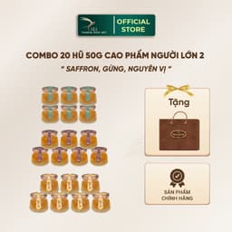 Thumbnail Combo 20 Hũ Yến Cao Phẩm 5G Yến Thật  Hũ 50G Chưng Sẵn Không Kèm Hộp 5 Vị Cici Thượng Đỉnh Yến Sào Yến 2