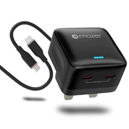 Thumbnail MAZER Bộ Củ Sạc 35W USB-C US Wall Charger và Cáp Sạc 60W USB-C to USB-C 2M 2