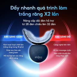 Thumbnail Bộ Kit Trắng răng Smilee Extra - Phiên bản nâng cấp làm trắng nhanh gấp 5 lần 3