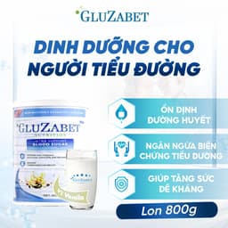 Thumbnail Thực phẩm bổ sung dinh dưỡng Gluzabet 800g (Hộp sắt) dành cho người tiểu đường, ổn định đường huyết, ăn ngon ngủ ngon 1