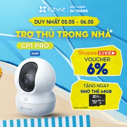 Thumbnail Camera WI-FI EZVIZ CP1 Pro 4MP Quay Quét 360 Độ, Chạm để gọi, Ghi hình màu đêm thông minh 1