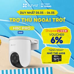 Thumbnail Camera WIFI EZVIZ H8C Pro 3MP, Quay Ngoài Trời 360 Độ, Đàm Thoại, Nén H265, Ghi Hình Màu 1
