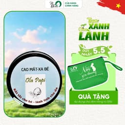 Thumbnail Cao mát-xa cho bé tiện lợi đi xa an toàn lành tính hũ 20g Ola Papi 1