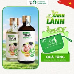 Thumbnail Tinh dầu tràm cho bé, nguyên chất, giữ ấm. Tinh dầu tràm gió Mệ Đoan cho bé sơ sinh 50ml 1