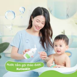 Thumbnail Nước tắm gội thảo dược cho bé Kutieskin 200ml/ 500ml - STK01/STK03 1