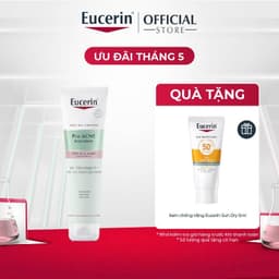 Thumbnail Gel rửa mặt cho da mụn Eucerin 3X Treatment Gel To Foam Cleanser 150ml 1