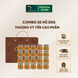 Thumbnail Combo 20 Hũ Yến Cao Phẩm 5G Yến Thật  Hũ 50G Chưng Sẵn Không Kèm Hộp 5 Vị Cici Thượng Đỉnh Yến Sào Yến 1