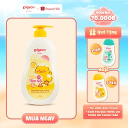 Thumbnail Tắm Gội Dịu Nhẹ Pigeon Hương Hoa Hướng Dương 200ml/700ml 1