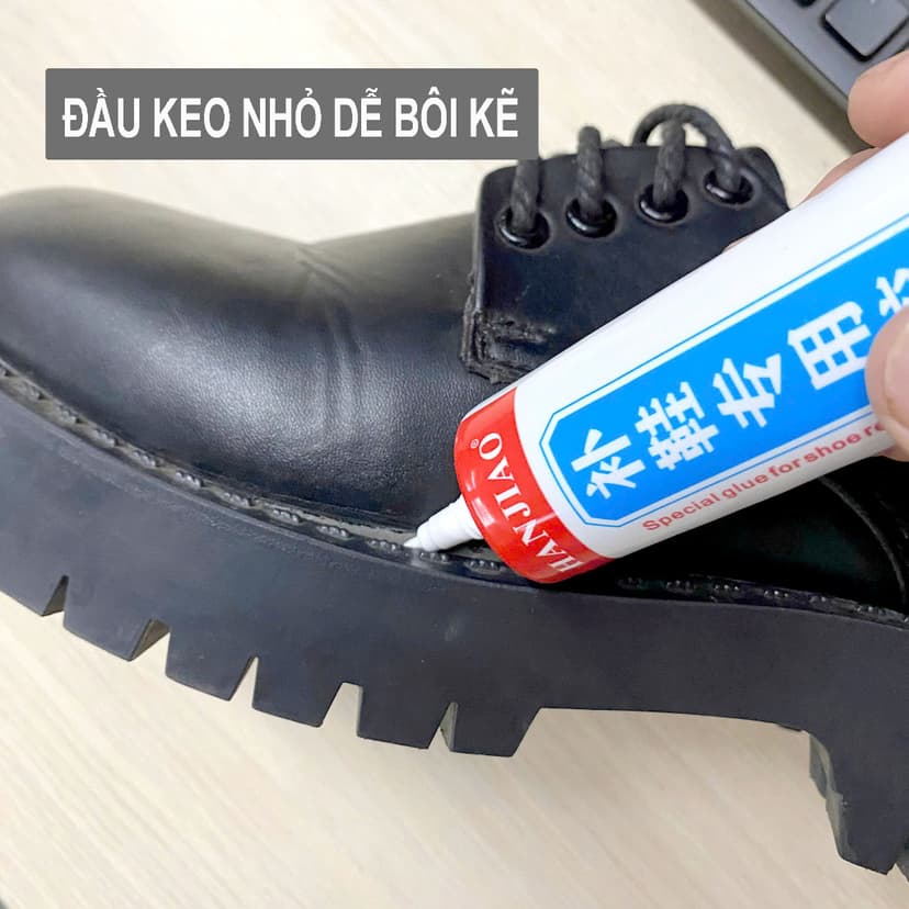 Ảnh Keo dán giày diêu dính K1323 dán chắc cho da, vải, cao su, PU 2