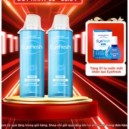 Thumbnail MUA TRÊN LIVE TẶNG NƯỚC MẮT NHÂN TẠO KHI MUA 2 Nước Rửa Mắt EYEFRESH Soft Hỗ Trợ Làm Sạch, Làm Dịu, Dưỡng Ẩm 1
