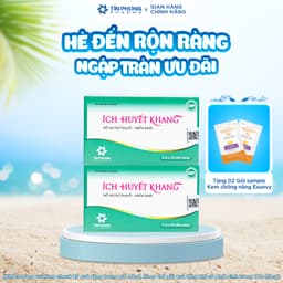 Thumbnail Viên Uống TPBVSK ÍCH HUYẾT KHANG Hỗ Trợ Điều Hòa Kinh Nguyệt, Hỗ Trợ Giảm Đau Bụng Kinh 1