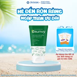 Thumbnail Sữa Rửa Mặt Esunvy Giúp Kiểm Soát Bã Nhờn Sạch Mụn Dùng Cho Mọi Loại Da Tuýp 50g - 150g TMP003 1