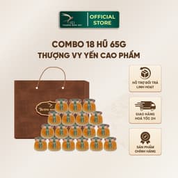 Thumbnail Combo 18 Hũ Yến Sào Chưng Sẵn 7G Yến Thật Không Kèm Hộp 5 Vị Cici Thượng Đỉnh Yến 65G Yến Cho Cả Gia Đình 1