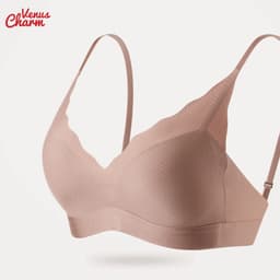 Thumbnail Áo ngực nữ không gọng đệm mỏng chưa modal thoáng khí không viền Venus Charm 5106 2