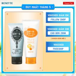 Thumbnail Bộ Sữa Rửa Mặt Rosette Làm Giảm Mụn Pasta Acne Clear 120g và Tẩy Tế Bào Chết Rosette Dưỡng Sáng Da 180g 1