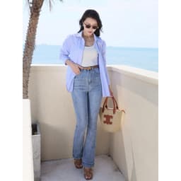 Thumbnail BBSTORE’S Quần Jean Ống Loe Tôn Dáng - BBQ1671S 4