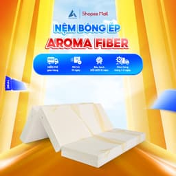 Thumbnail Nệm Bông Ép Gấp 3 Aroma Fiber Không Nóng Lưng, Nệm Cứng Không Võng Lưng, Bảo Hành 10 Năm 1