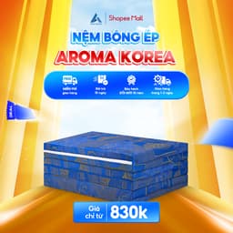 Thumbnail Nệm Bông Ép Gấp 3 Aroma Korea - Nệm Mềm - Êm Ái - Bảo Hành 5 năm - Nhiều Màu Giao Ngẫu Nhiên 1