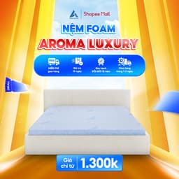Thumbnail Nệm Foam Aroma Luxury, Nệm Êm Ái, Thoáng Khí, Đàn Hồi Tốt, Bảo Hành Xẹp Lún 10 Năm 1