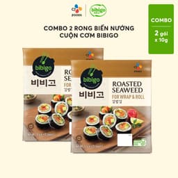 Thumbnail Rong biển nướng cuộn cơm Hàn Quốc Bibigo 10g 2