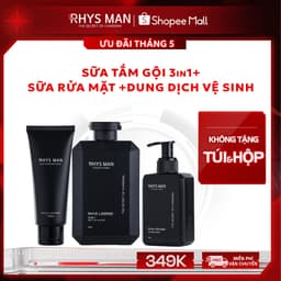 Thumbnail Sữa tắm gội nam 3in1 350ml & Dung dịch vệ sinh nam 120ml & Sữa rửa mặt nam 100ml RHYS MAN 1