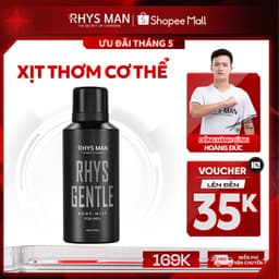 Thumbnail Body mist nam RHYS MAN xịt thơm toàn thân phóng khoáng, lôi cuốn Rhys Gentle 120ml 1