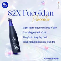 Thumbnail Combo Placenta và Collagen: 1 Chai Nước Uống 82X Collagen Fucoidan+1 Chai Placenta Koharu Làm Đẹp Da 500ml/chai 4