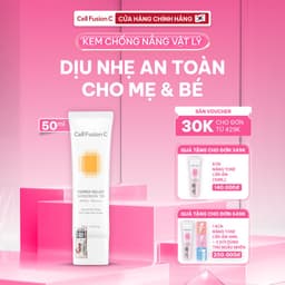 Thumbnail Kem Chống Nắng Thuần Vật Lý An Toàn Cho Mẹ Bầu & Em Bé Cell Fusion C Derma Relief Sunscreen 100 SPF 50+/PA++++ 1