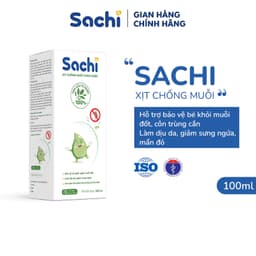 Thumbnail Xịt Chống Muỗi Thảo Dược Sachi An Toàn Cho Bé - Hộp 1 chai 100 ml 2