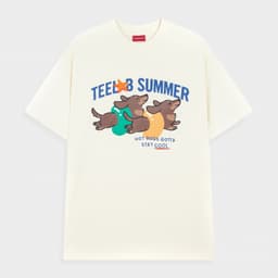 Thumbnail Áo Thun Teelab Hot Dogs Form Rộng In Lụa 3 Màu Hot Trend Local Brand Unisex TS323 4