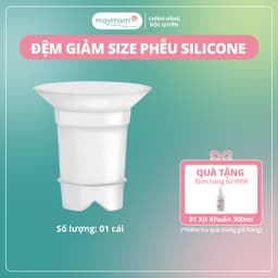 Thumbnail Trợ Phễu Maymom Size 13-15-17-19-21mm, Đệm Giảm Hạ Size Phễu Hút Sữa, Cup Vắt Sữa, Chất Liệu Silicone Êm Ái và An Toàn 1