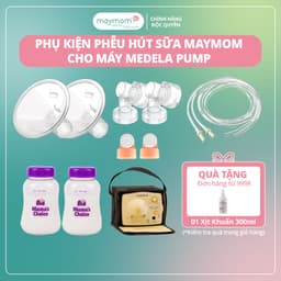 Thumbnail Bộ Phụ Kiện Máy Hút Sữa Medela Pump In Style Advanced, Thương Hiệu Maymom, Phễu Size Từ 10-32mm 1