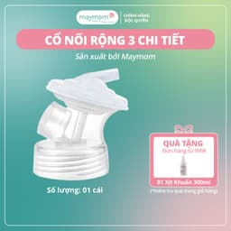 Thumbnail Cổ Nối Máy Hút Sữa Cổ Rộng 3 Chi Tiết Thương Hiệu Maymom, Tương Thích Máy Spectra, Avent, Fazt, Rozabi 1