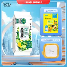 Thumbnail Mặt Nạ Dưỡng Ẩm Buổi Sáng Saborino Hương Thảo Mộc Morning Facial Sheet Mask Botanical N 30 Miếng 4