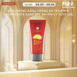 Thumbnail Kem Chống Nắng Trắng Da Tenamyd Fresh White Sand SPF 50+/PA+++ Tuýp 50g 1