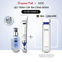 Thumbnail Bộ đôi Tinh chất Serum AHC (40ML) + Kem mắt cho mặt cấp ẩm căng bóng mờ nếp nhăn AHC(30ML) PROSHOT HYALURO-DEEP VOLUME 5 1