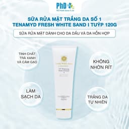 Thumbnail Sữa Rửa Mặt Trắng Da Số I Cho Da Dầu Và Da Hỗn Hợp Tenamyd Fresh White Sand I Tuýp 120g 2